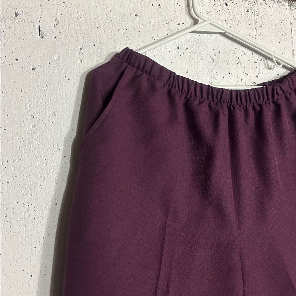 Vintage Women's Deep Purple Pantsuit - Picture 12 of 14
